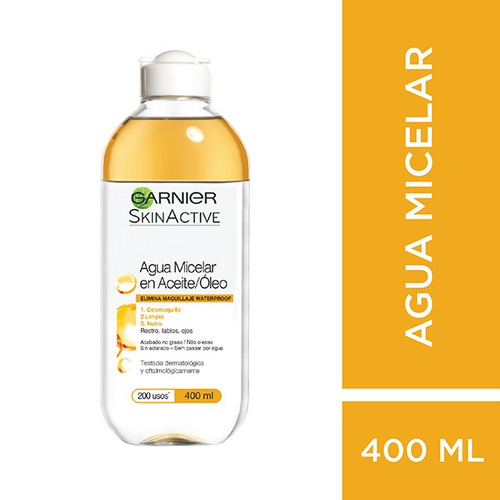 Agua Micelar Bifásica Garnier Skin Active X 400ml