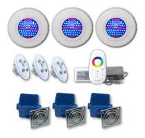 Comprar Kit Com 3 Refletores Para Piscina De Vinil