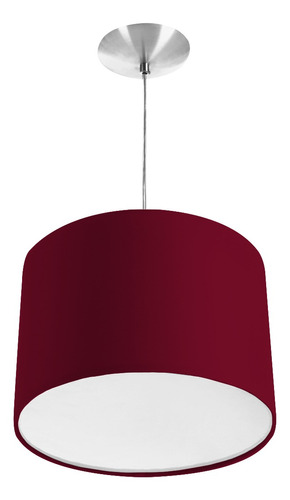 Lustre Cupula Pendente Dome 30x20cm Magnífico Bordo