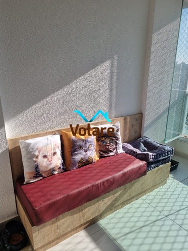 Imagem 8 de 28 de Apartamento Rico Em Armários Panejados Em Todos Os Ambientes Com 2 Vagas De Garagem E Sacada Gourmet! - 2885 - 70431832