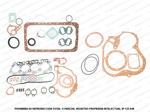 Juego Empaquetadura Motor Para Hyundai County 3.3 1998 2007