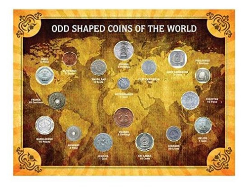 Monedas De Formas Extrañas Del Mundo