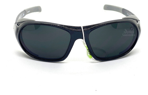 Anteojo De Sol Optitech Vento Op072 Cat 4 Montaña Escalada Lente Negro Specblue Cat4 Varilla Negro Brillo Armazón C8 Negro Brillo Diseño Envolvente