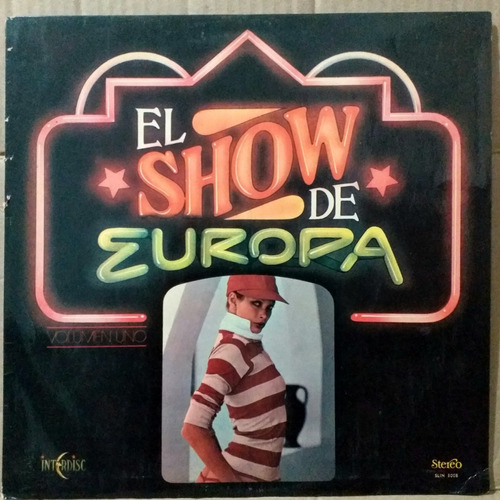 Varios - El Show De Europa - Lp Año 1978 - Disco Funk Pop