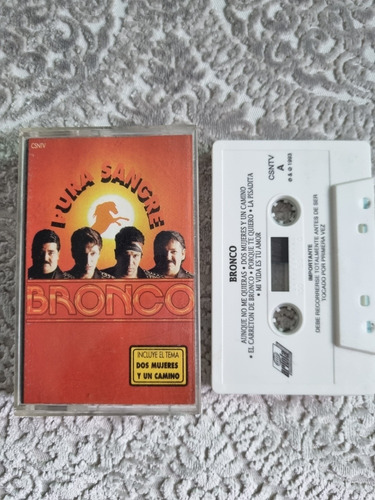 Cassette Bronco Pura Sangre