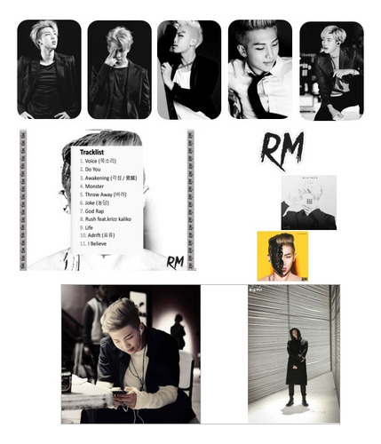 3 Discos Kim Namjoon / Rm De Bts / Mono, Rm Y Recopilacion