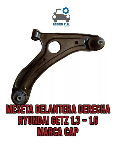 Meseta Delantera Derecha Hyundai Getz 1.3 -1.6