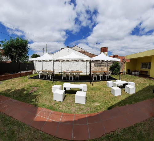 Imagen 2 de 10 de Alquiler De Living Puff Carpas Calefactor Pisos Zona Sur