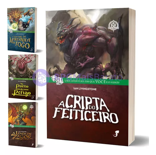 Livros-Jogos/Aventura solo - Um RPG para se jogar sozinho - R2PG