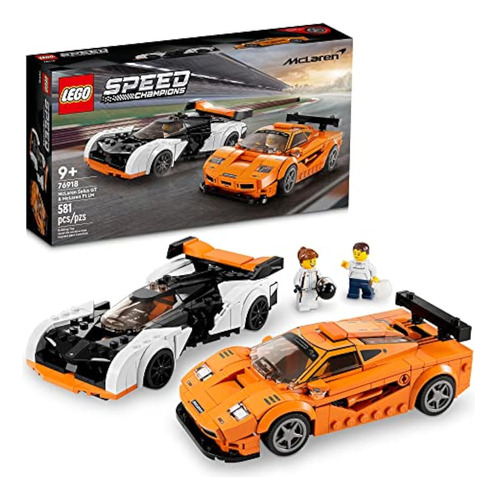 Lego Speed Champions Mclaren Solus Gt Y Mclaren F1