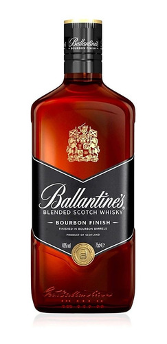 Imagem 1 de 5 de Whisky Ballantine's Bourbon Finish Blended Scotch 750 Ml