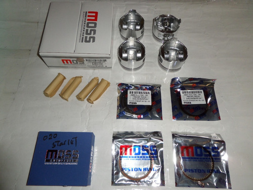 Pistones Con Anillos Toyota Starlet A 020 = 050 Moss