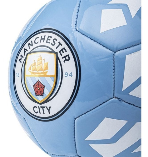 Imagen 2 de 8 de Pelota De Futbol Drb Manchester City N°5 Niño #1 Strings