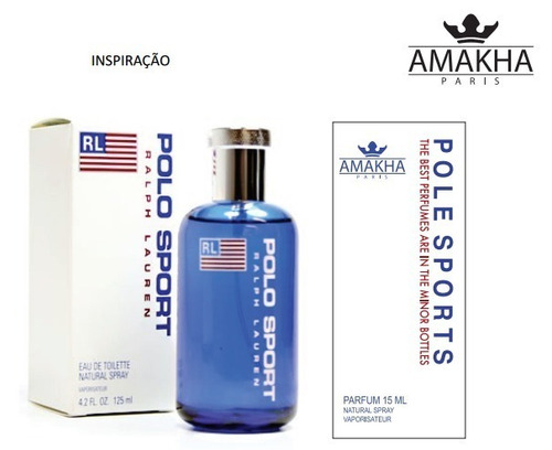 Perfume Importado Amakha Paris Masculino Kit Com 5un
