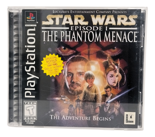 Star Wars Episode 1 The Phantom Menace Original Ps1 Ntsc-u/c (Recondicionado)