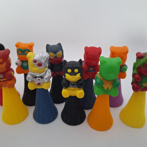 Colección De Panditas Poing Poing (Usado)