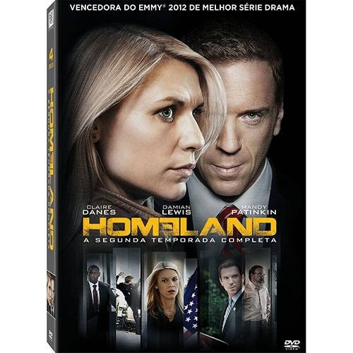 Dvd Box - Homeland - Segurança Nacional 2ª Temp - 4 Discos