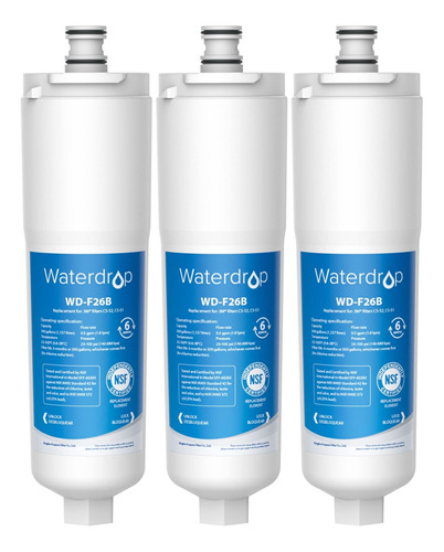 Waterdrop Cs-52 Filtro De Agua Para Refrigerador, Compatible