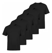Comprar Pack De 5 Remeras Remeras Basicas Lisas Hombre 100% Algodon 