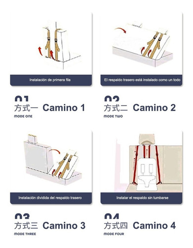 Imagen 6 de 6 de Asiento Seguridad Auto Silla Calidad Alta Cojín Plegable