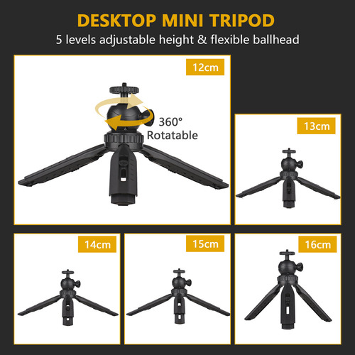 Kit De Vlog Andoer Para Grabación De Videos Con Smartphone