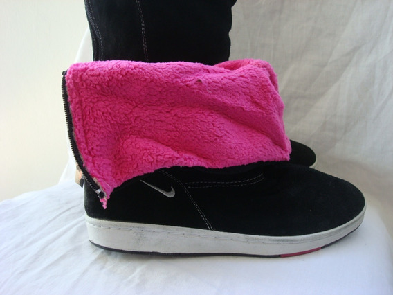 botas nike mujer con corderito