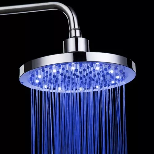 ▷ Alcachofa ducha led. Cambia de color según la temperatura del agua.