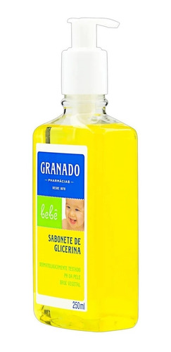 Sabonete Líquido De Glicerina Granado Bebê 250 Ml - Natural