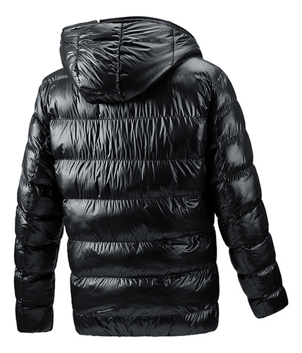 Jaqueta Masculina Flight Suit, Gola Reversível Com Capuz No