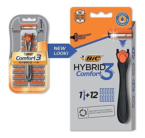 Afeitadoras Afeitadora Desechable Bic Comfort 3 Hybrid Para 