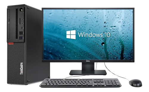 Pc Lenovo M720s Core I3-8va Gen /16gb/240ssd Sff Lcd 22'' (Reacondicionado)