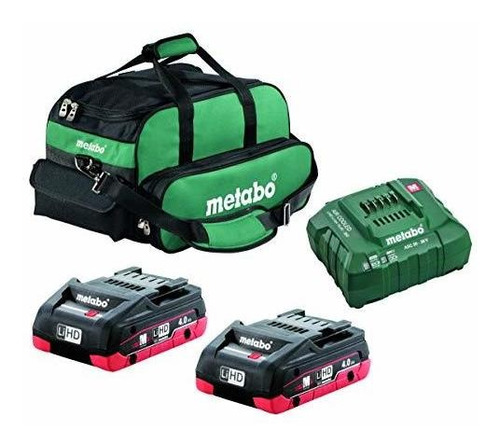 Metabo - 2x 4.0 Ah Lihd Compact Kit (us625367002), Starter K