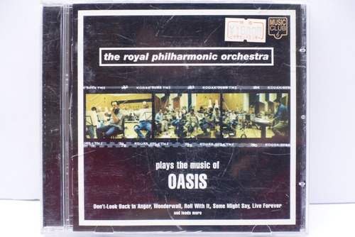 Cd The Royal Philharmonic Orchestra Plays The Music Of Oasis