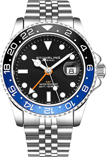 Stuhrling Original Pulsera Jubilee De Acero Inoxidable Para