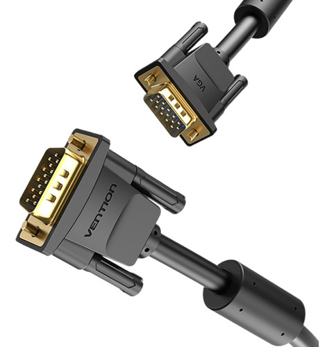 Cable Macho Vga Ferrita 1m Pvc + Golden Full Video Pc