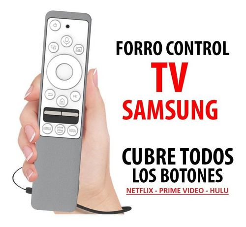 Estuche Protector Funda Forro Control Remoto Tv Samsung 4k