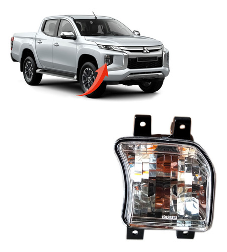 Farol Señalizador Derecho Para Mitsubishi L200 2019 2023