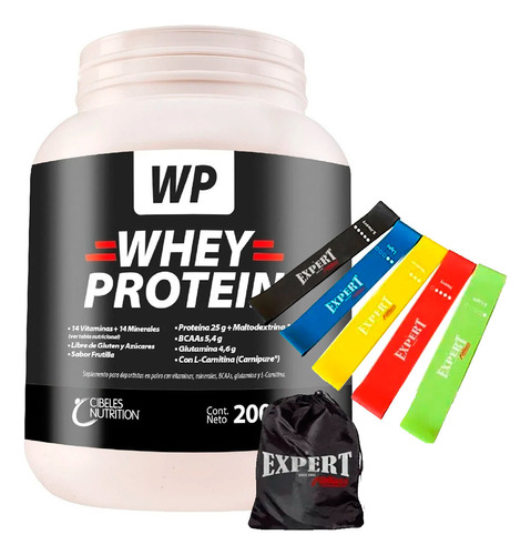 Proteinas Wp Whey Protein 2kg Suplemento + Caramañola El Rey