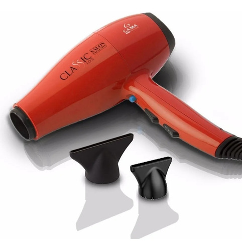 Secador De Pelo Gama Classic Red Ion Plus 2200w Profesional