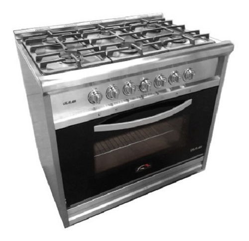 Cocina Usman Irina 900 Acero 90cm 6h Fundicion Selectogar