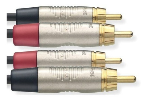 Stagg Ntc2cr N-series Hombre Rca Rca A Hombre Rca Cable Dobl