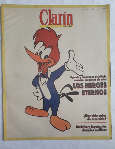 Revista Antigua * Revista Clarin * Año 1992