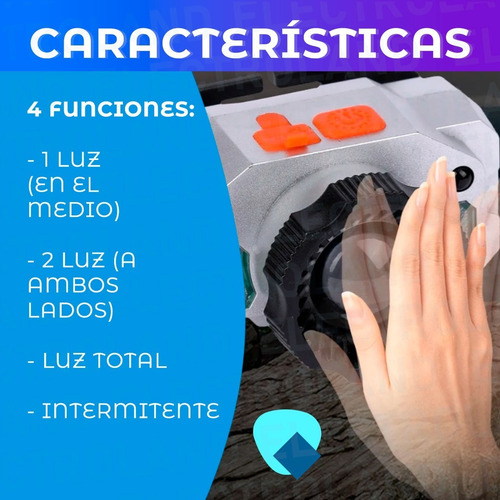 Imagen 4 de 10 de Linterna Vincha Minera 3 Led Sensor Recargable Usb Cree Xpe