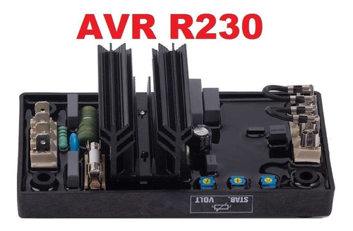 R230 Regulador Automático De Voltaje Generador Planta De Luz