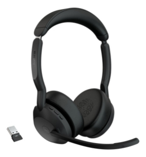 Jabra Evolve2 55, Auricular Stereo Versión Ms, Dongle Usb-a