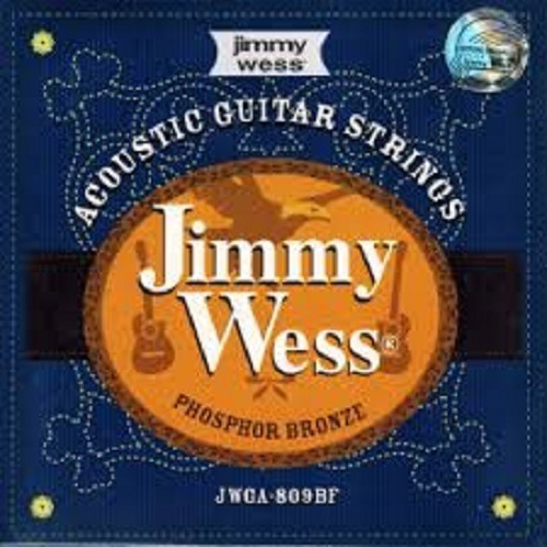 Encordadura Jimmy Wess Para Guitarra Acustica. Ultra Ligth