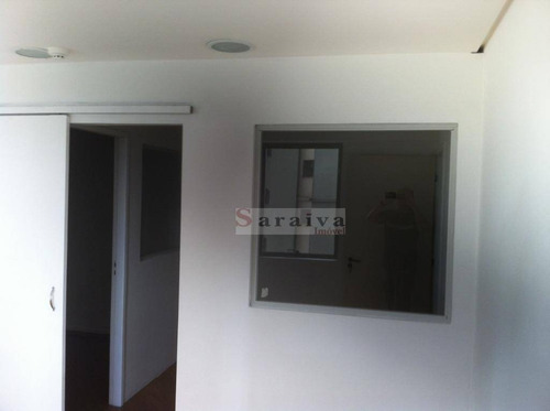 Sala, 33 M² - Venda Por R$ 180.000,00 Ou Aluguel Por R$ 1.000,00/mês - Paraíso - Santo André/sp - Sa0057