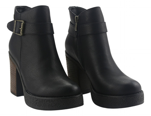 Botin Chalada Mujer Ella-15 Negro Casual