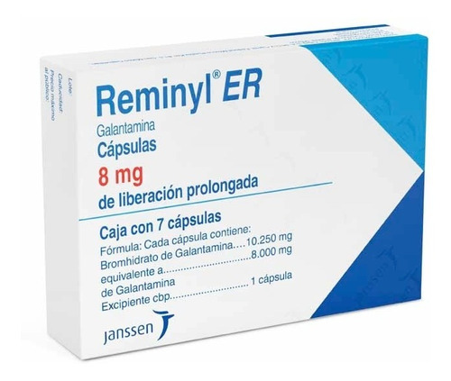 Reminyl Er Galantamina 8 Mg Con 7 Cápsulas