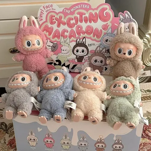 Labubu Exciting Macaron The Monsters - Rosa